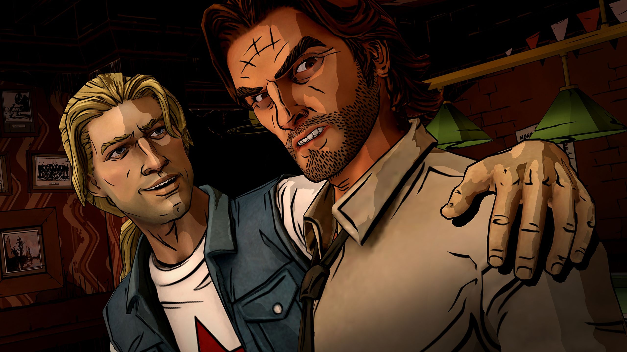 Jack and Bigby Wolf in The Wolf Among Us.