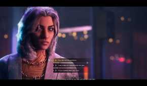 Phyre's conversational options in Vampire: The Masquerade – Bloodlines 2.