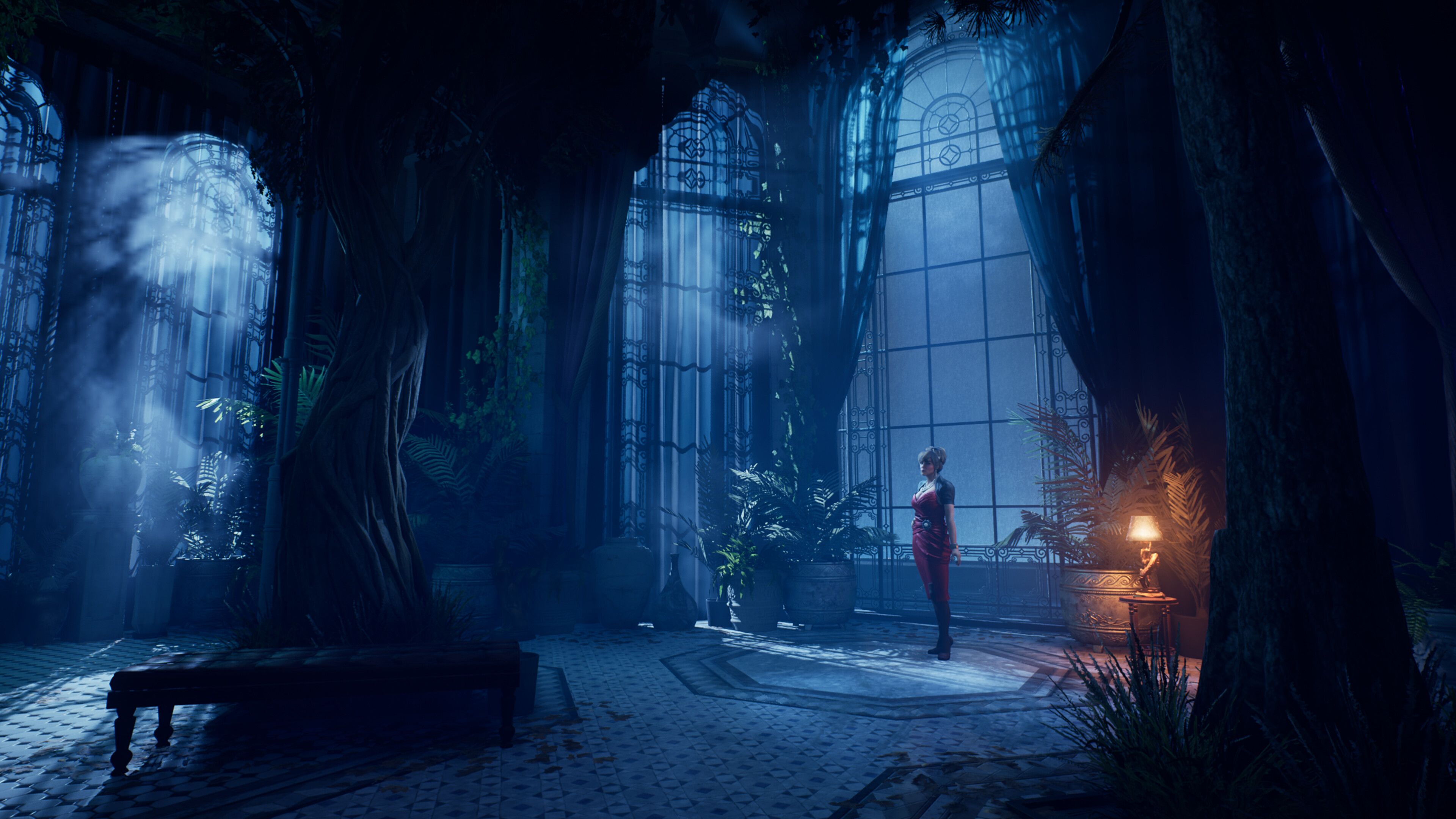 Lou in Vampire: The Masquerade – Bloodlines 2.