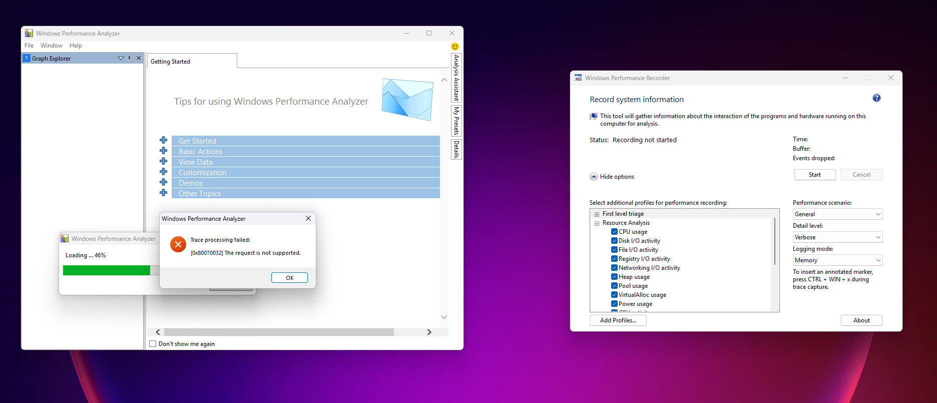 Windows Gui Analyzer The Windows Performance Analyzer is the best troubleshooting tool you ...