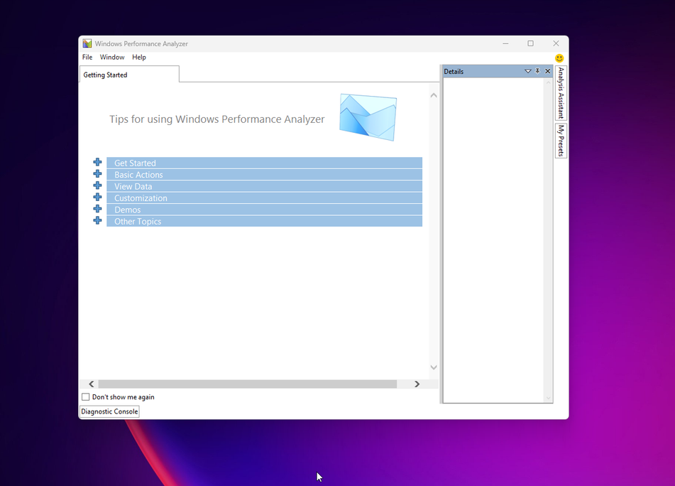 Windows Gui Analyzer The Windows Performance Analyzer is the best troubleshooting tool you ...