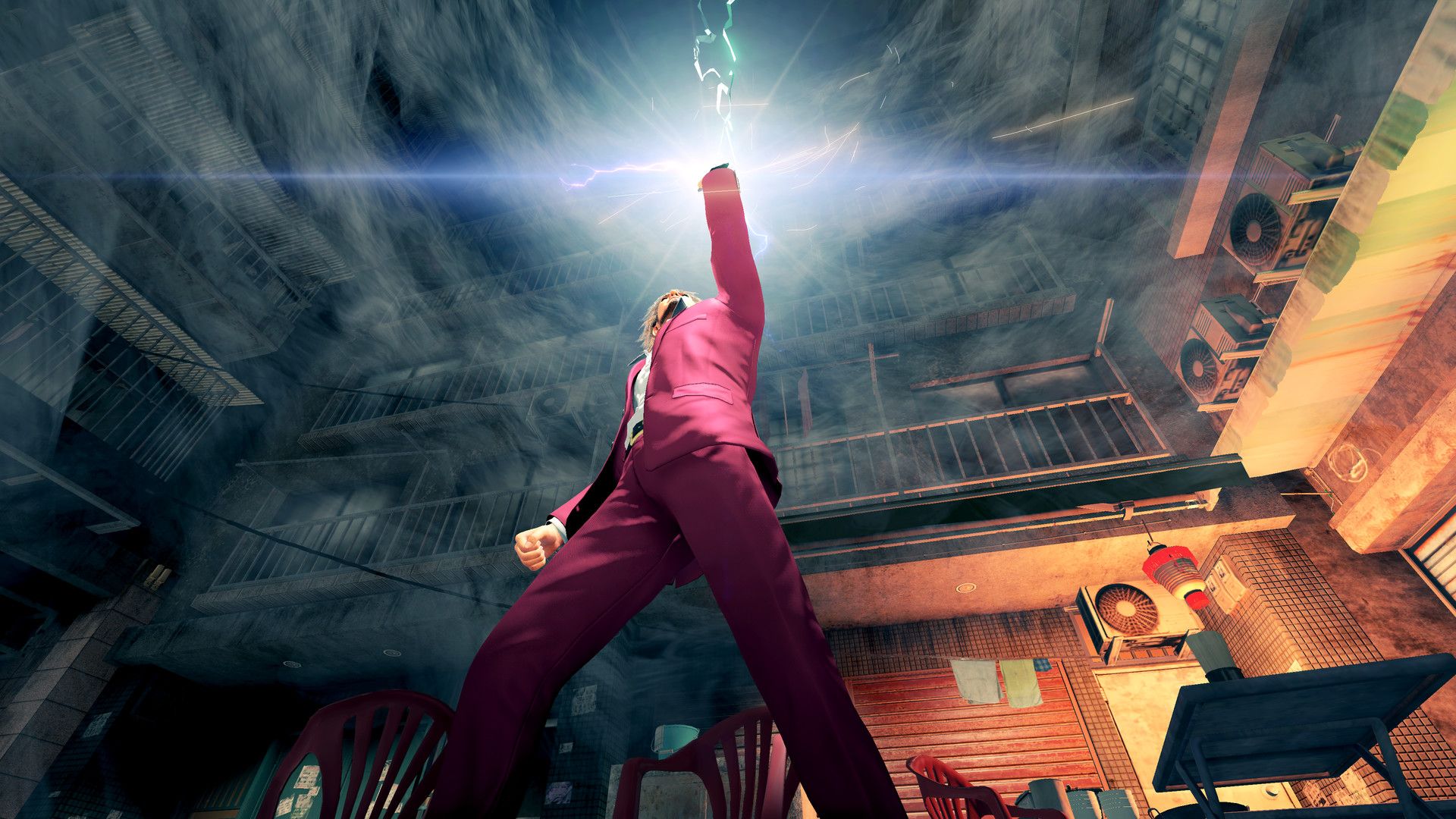 Ichiban picks up a sword in Yakuza: Like a Dragon