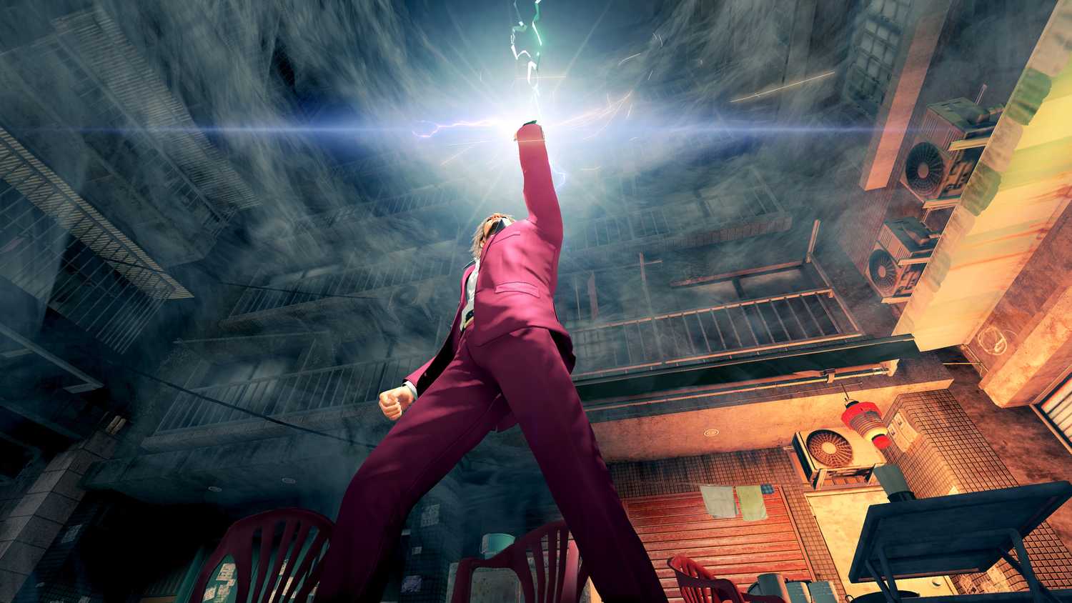 Ichiban picks up a sword in Yakuza: Like a Dragon