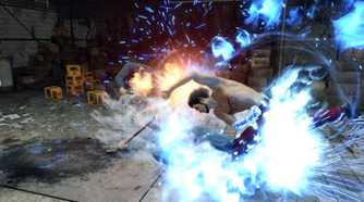 Ichiban uses a special attack in Yakuza: Like a Dragon