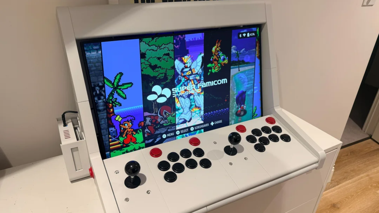 Someone turned a Steam Deck motherboard into a 3D-printed arcade console