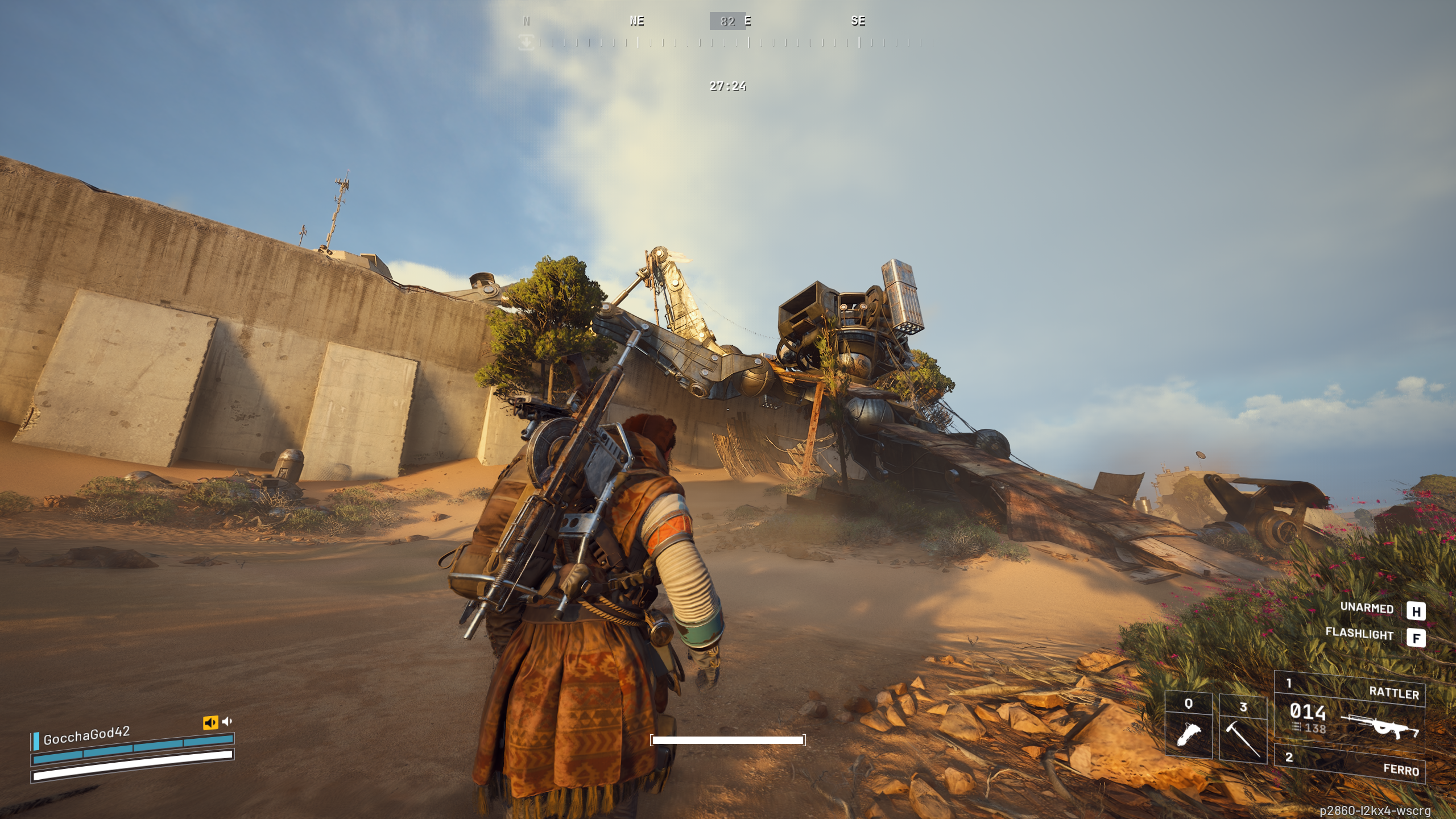 A dead Baron husk in Arc Raiders.