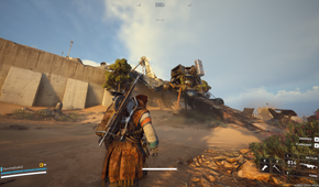 A dead Baron husk in Arc Raiders.