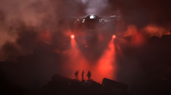 A behemoth ARC in Arc Raiders.