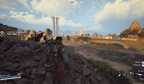 Launch Towers in the Spaceport map in Arc Raiders.