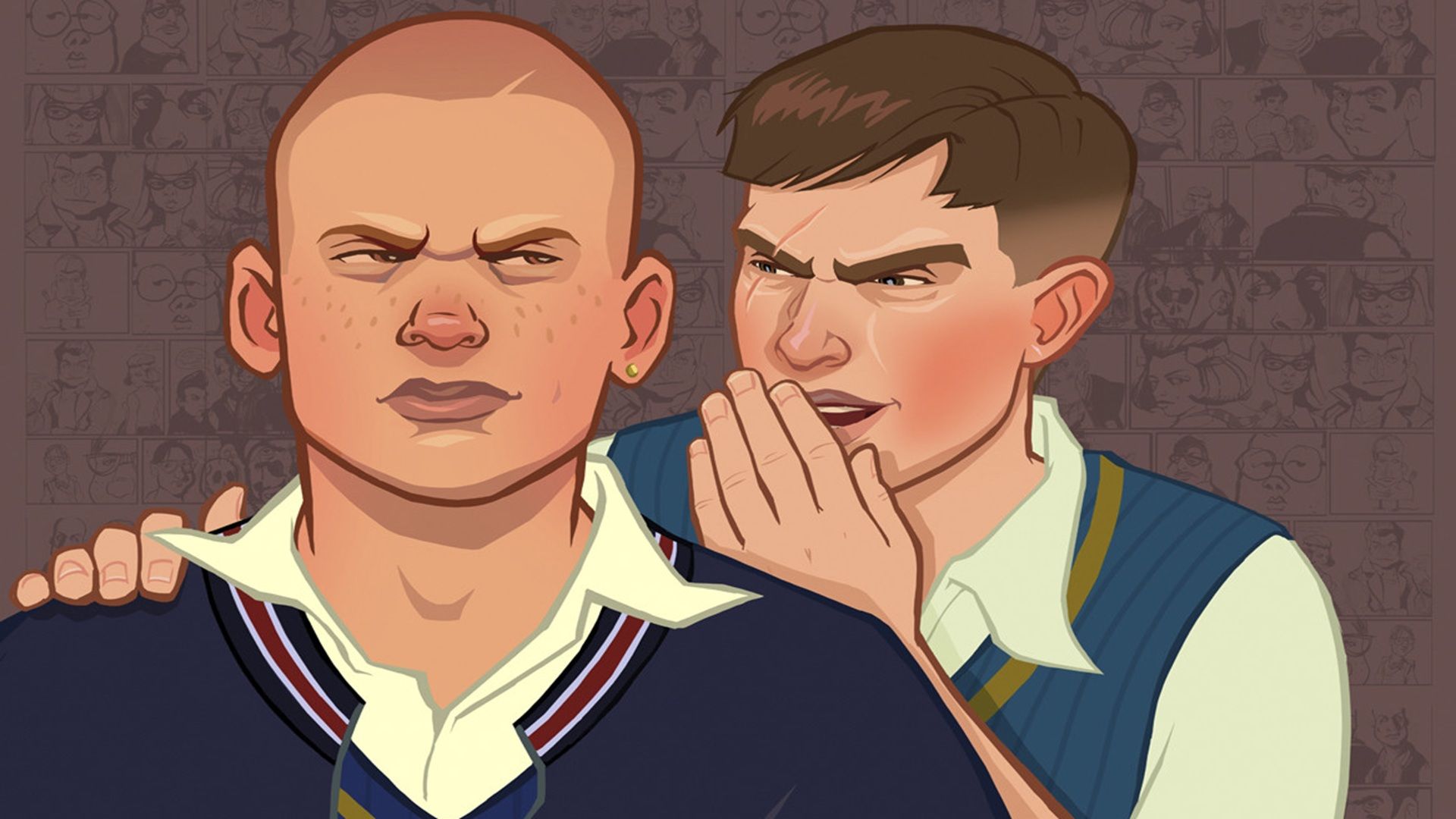 A shot of the key art from Bully