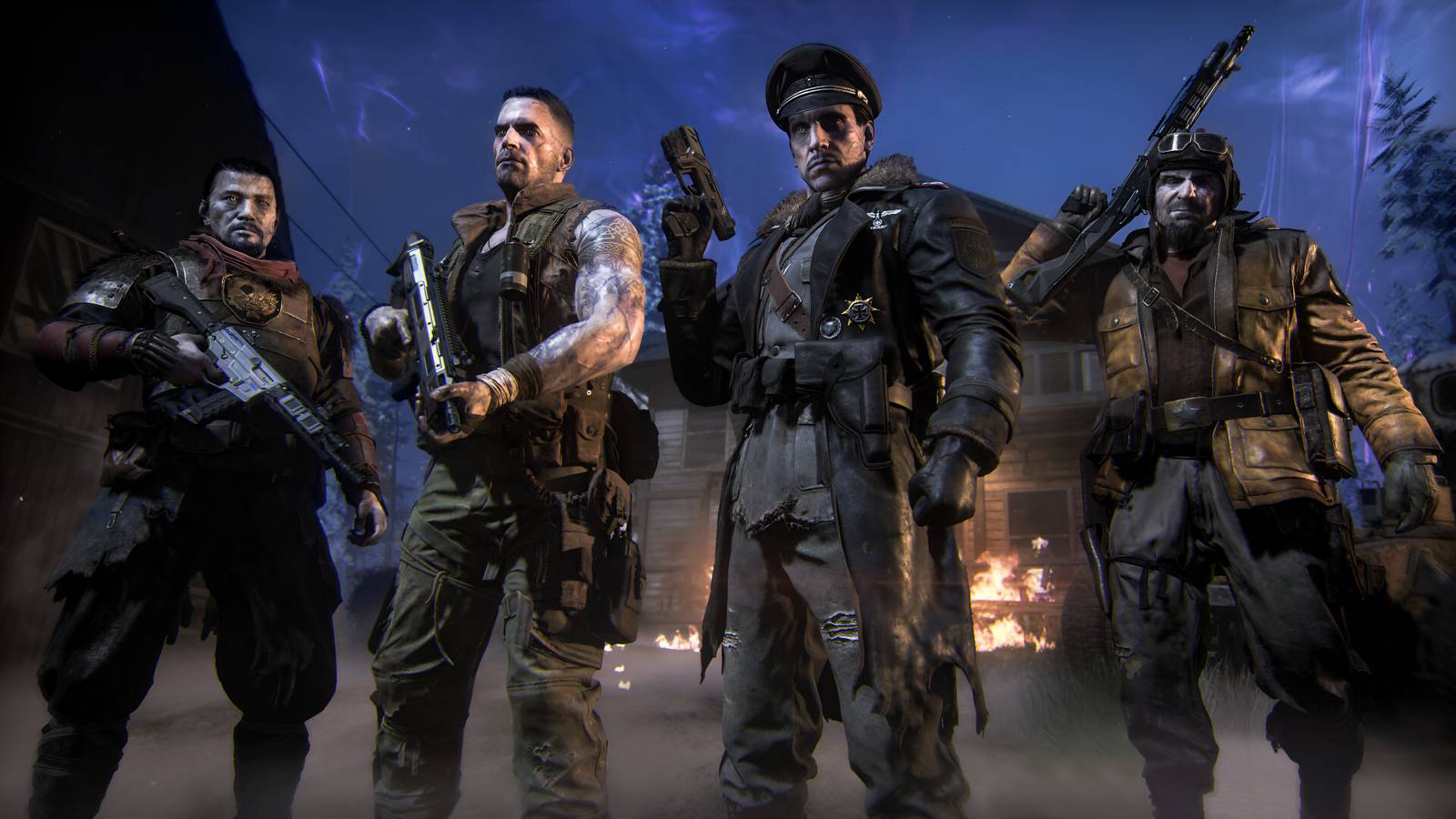 Operators in Call of Duty: Black Ops 7's Zombies mode, standing in the Vandorn Farm map.