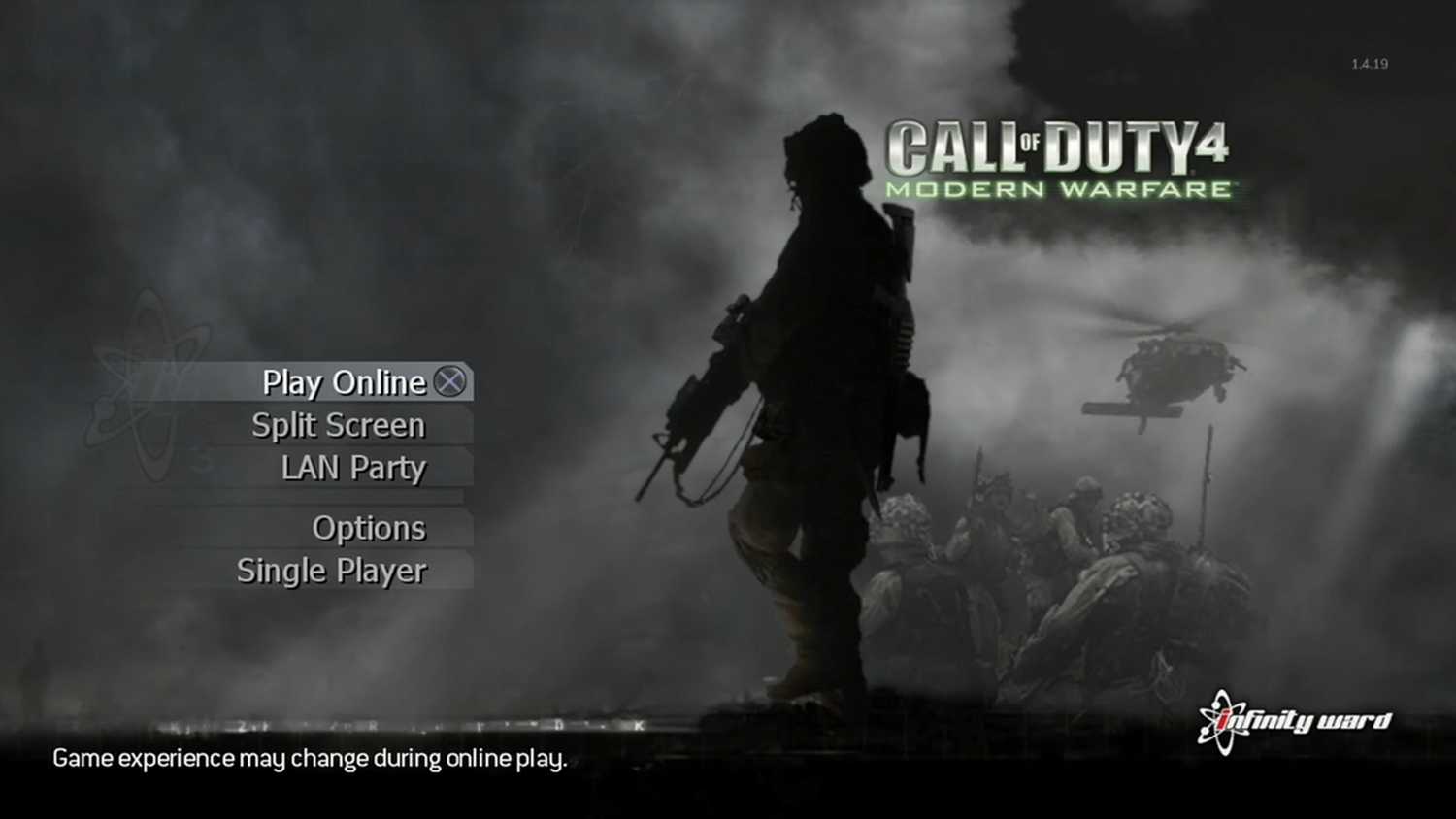 Cod 4 Menu Call of Duty 4: Modern Warfare changed gaming forever 18 years ago