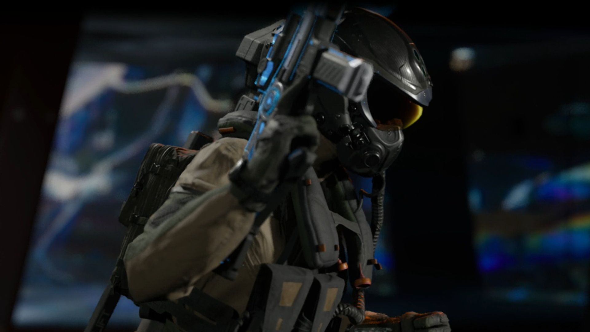 An operator in multiplayer from Call of Duty: Black Ops 7