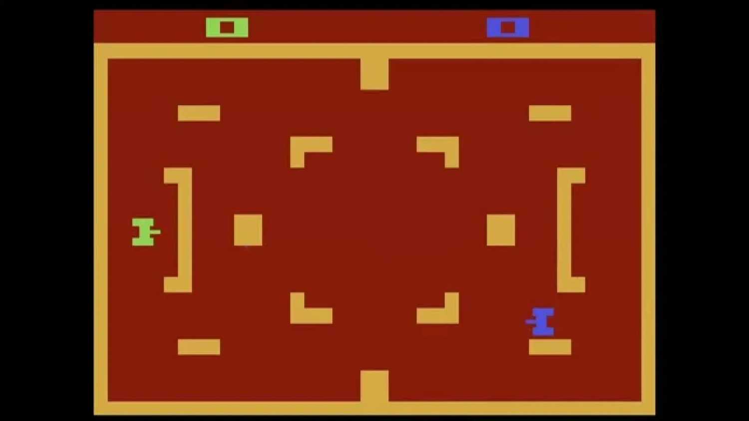 A screenshot of Combat on Atari 2600