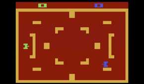 A screenshot of Combat on Atari 2600