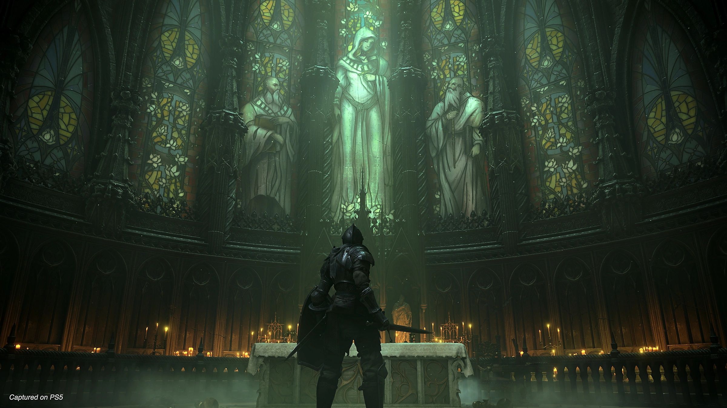 Screenshot from Demon's Souls (2020).