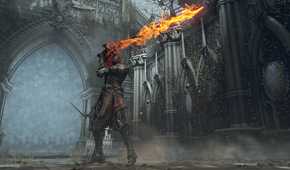 A screenshot from 2020's Demon's Souls on the PS5.