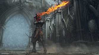 A screenshot from 2020's Demon's Souls on the PS5.