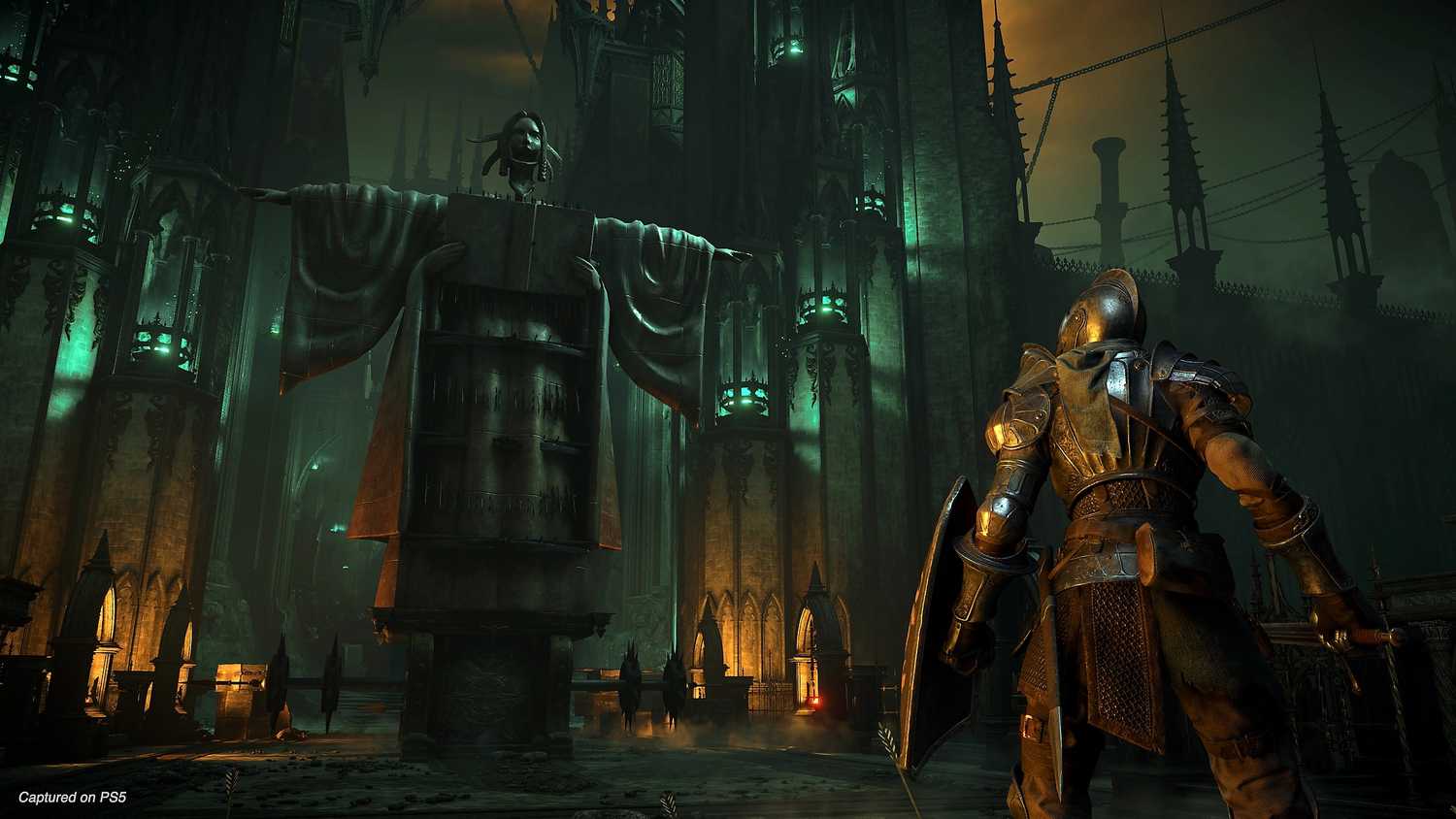 Screenshot from the game Demon's Souls (2020).