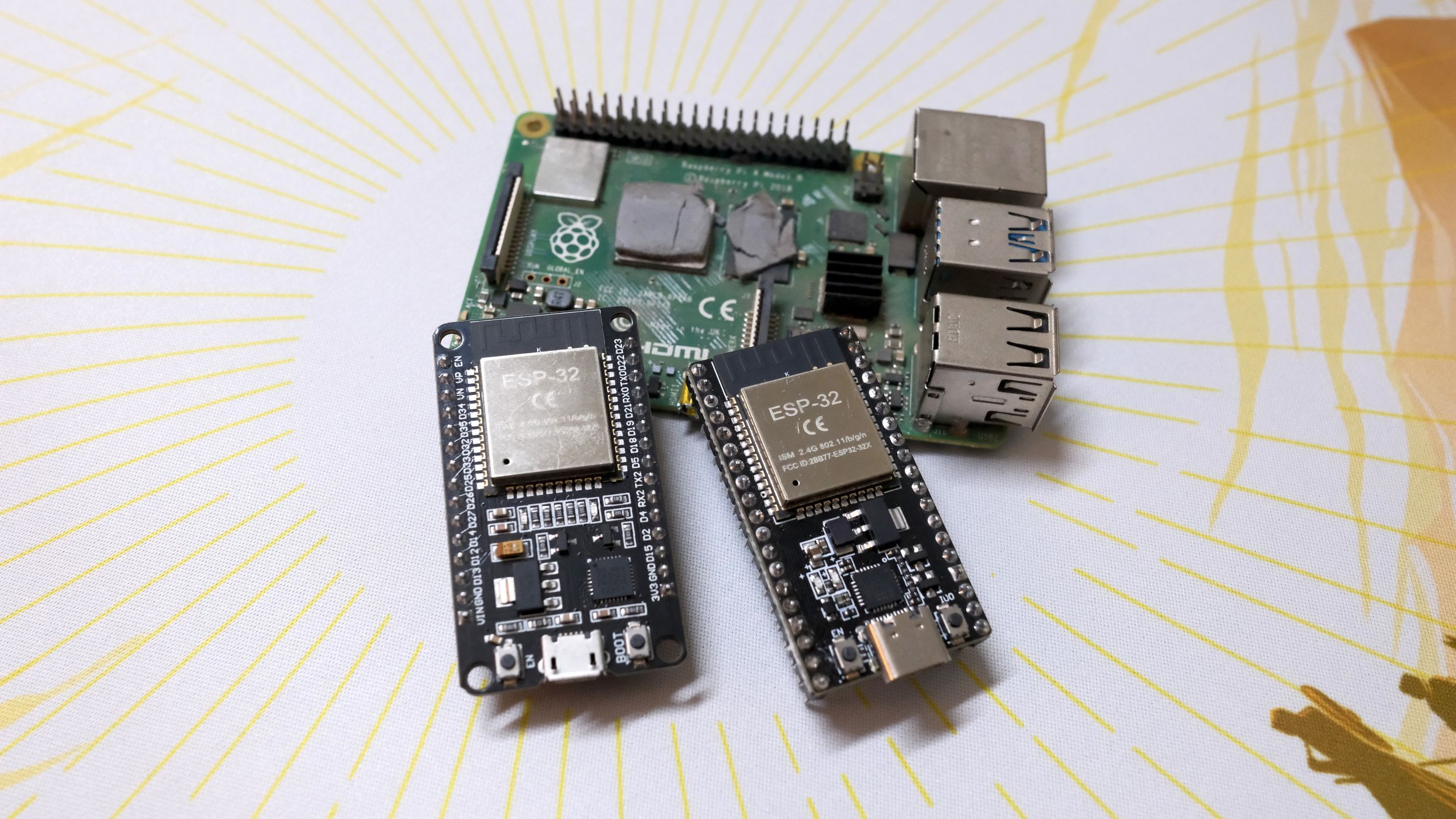ESP32 handles some tasks better than Raspberry Pi