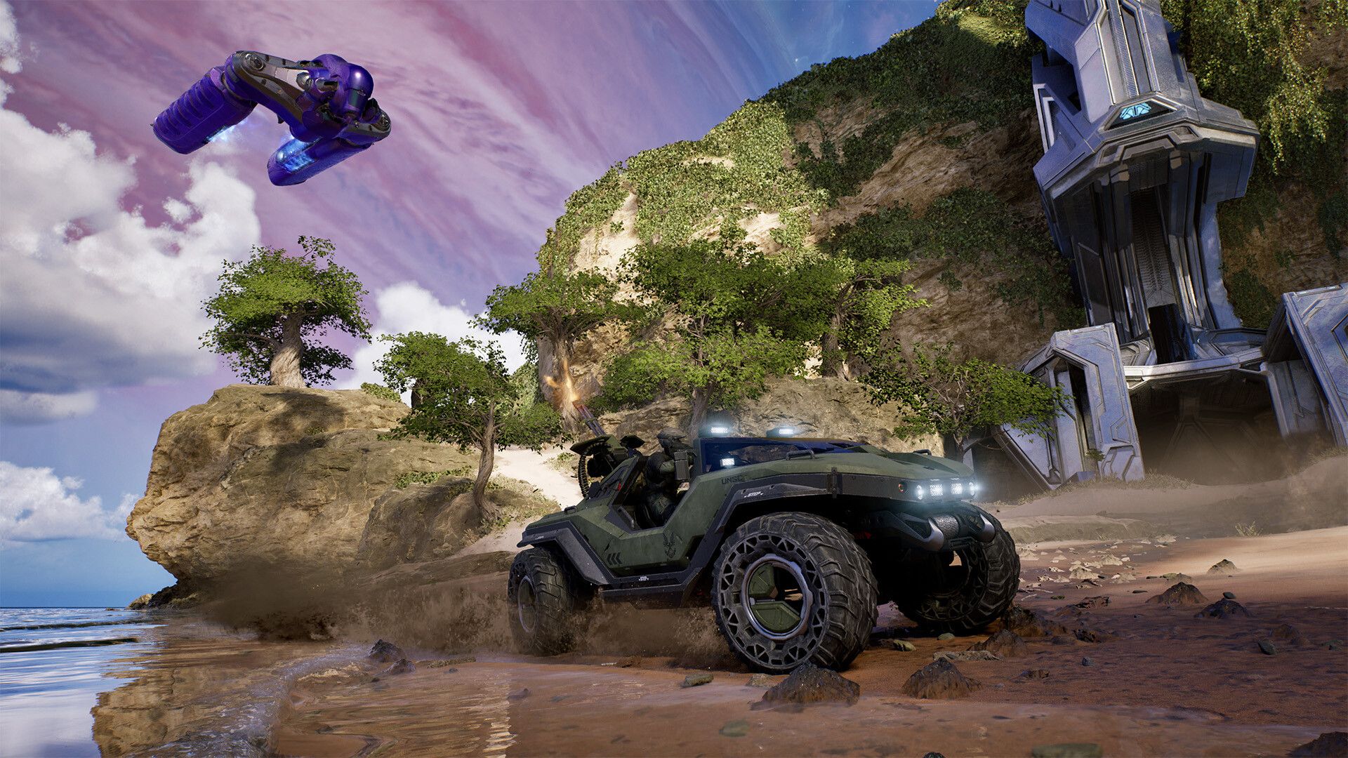 The Warthog in Halo: Campaign Evolved.