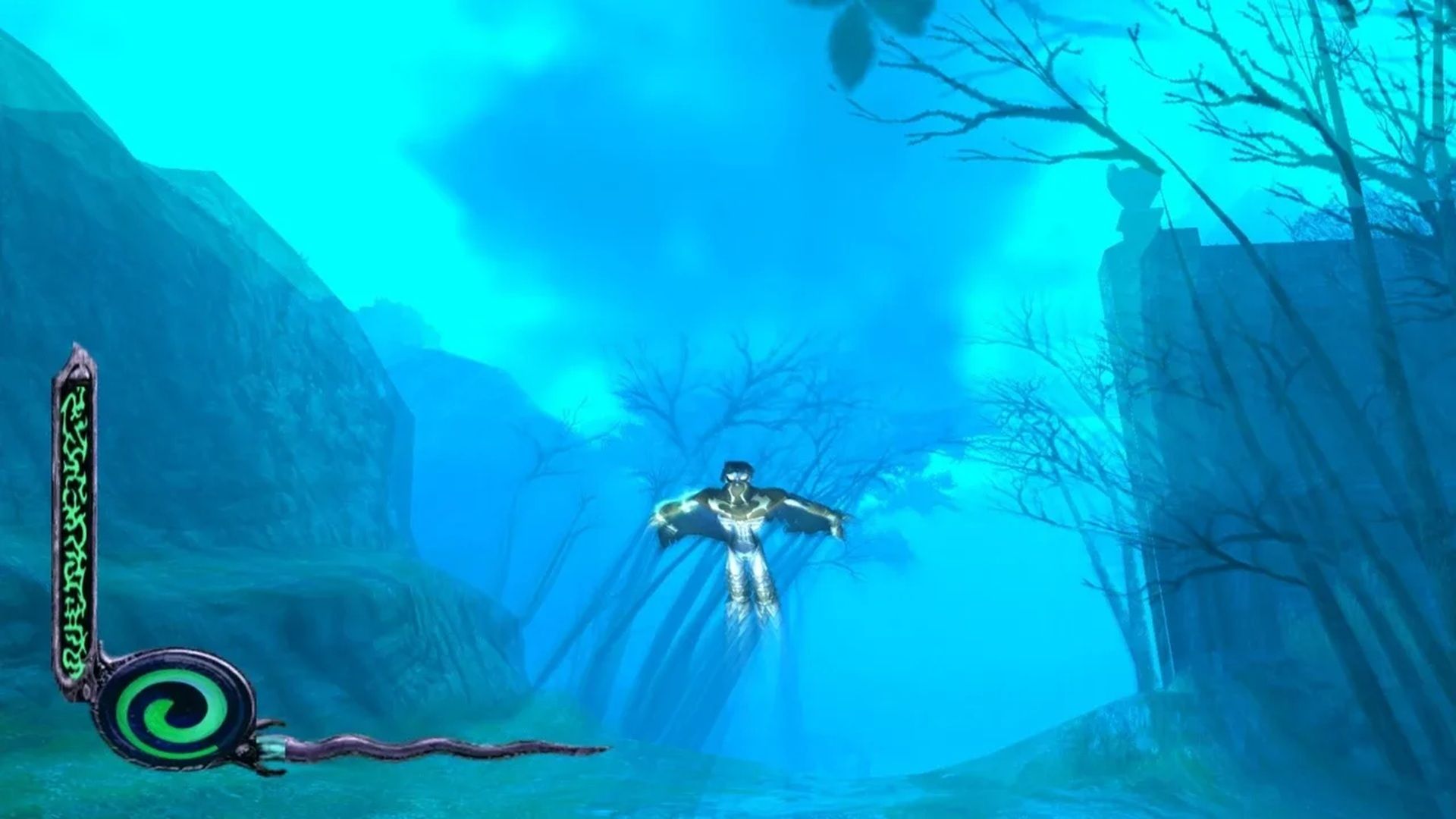 A screenshot of gameplay from Legacy of Kain: Defiance