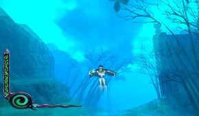 A screenshot of gameplay from Legacy of Kain: Defiance