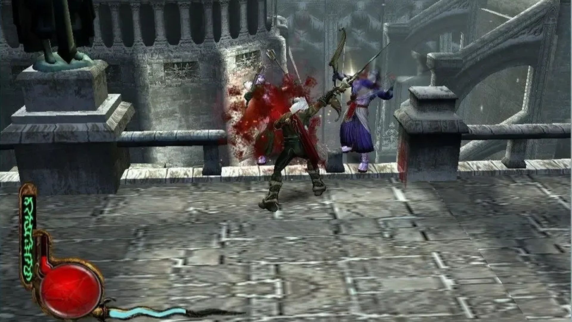 A screenshot of gameplay from Legacy of Kain: Defiance