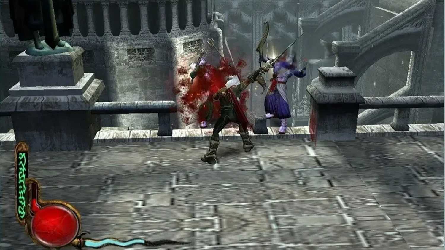 A screenshot of gameplay from Legacy of Kain: Defiance