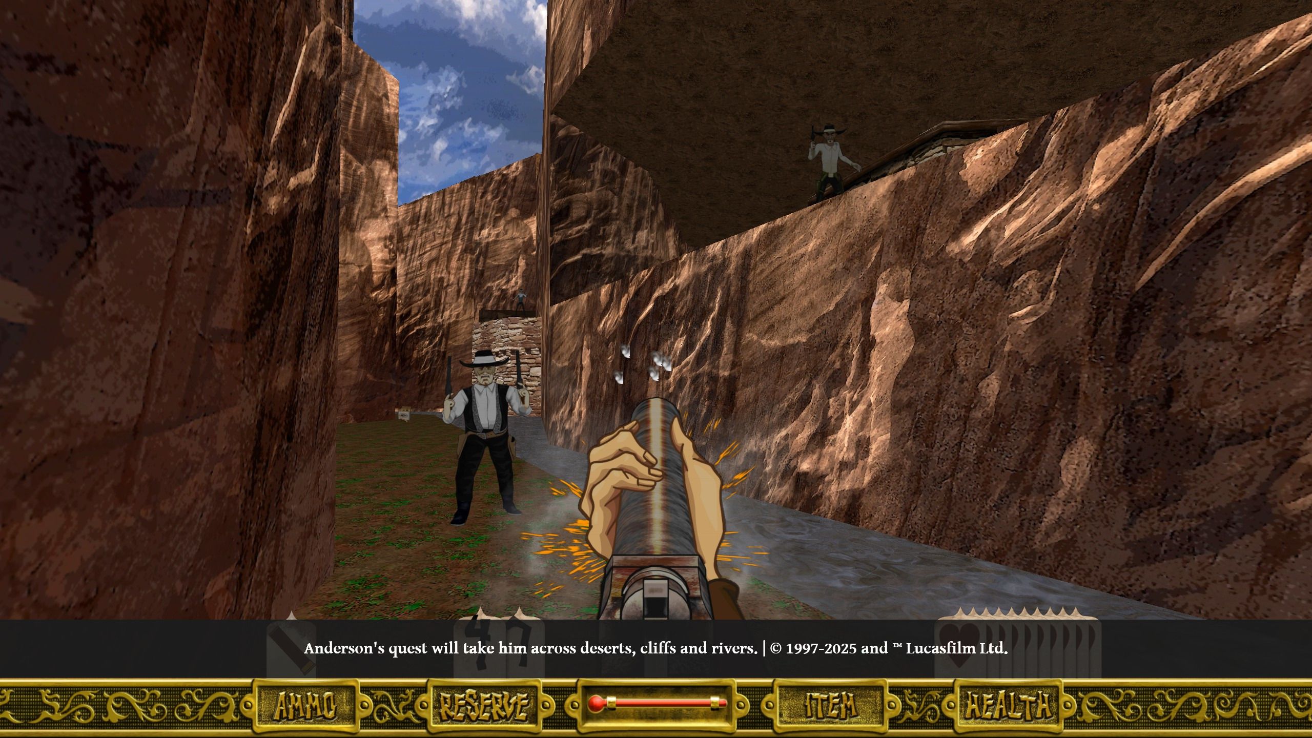 Move over Red Dead Redemption, I'm playing Outlaws' remaster instead