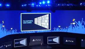 A screenshot of the PlayStation E3 2013 press conference