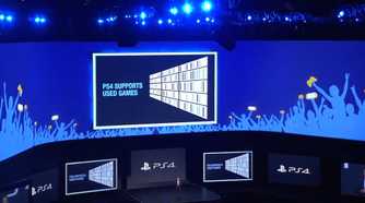 A screenshot of the PlayStation E3 2013 press conference