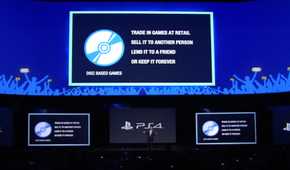 A screenshot of the PlayStation E3 2013 press conference