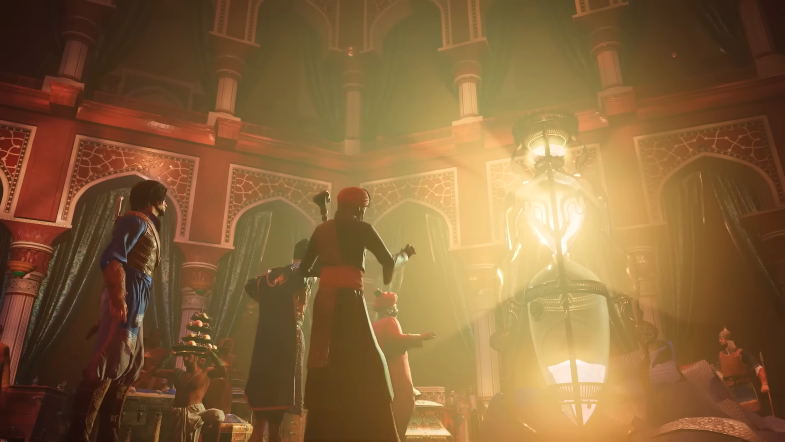 The hourglass of time in Prince of Persia: The Sands of Time's 2021 remake's trailer.