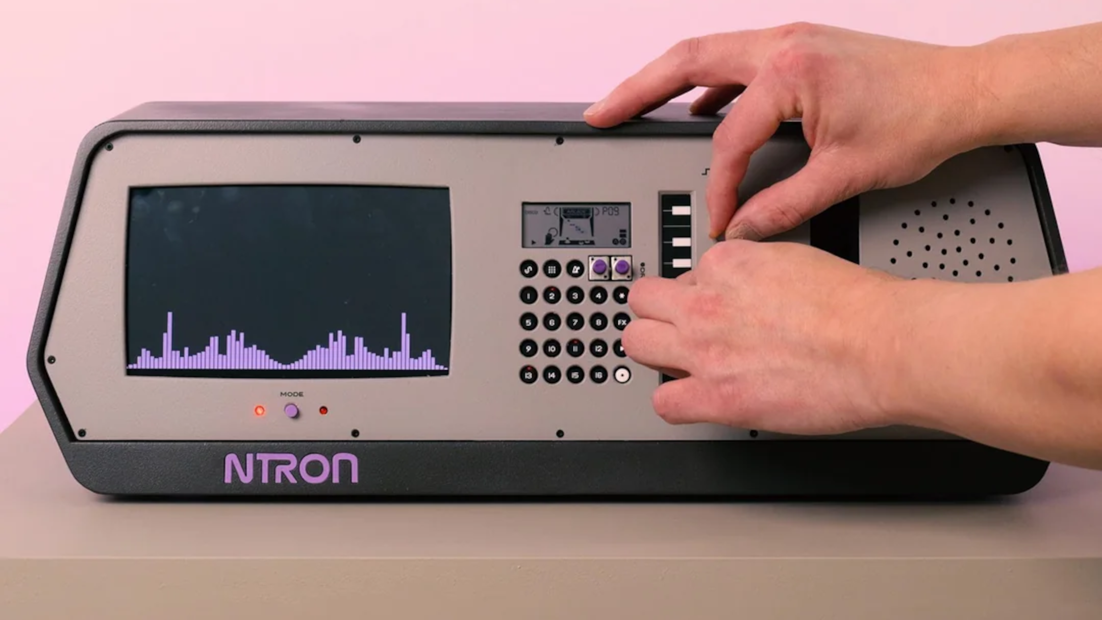 This stunning Raspberry Pi project combines a retro console and a chiptune synth in one