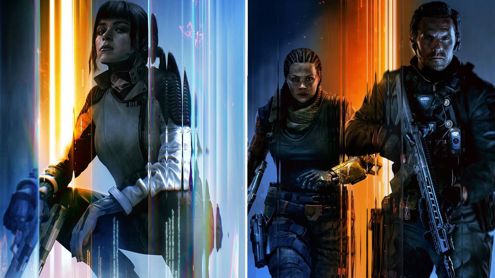 A combination of characters from Call of Duty: Black Ops 7