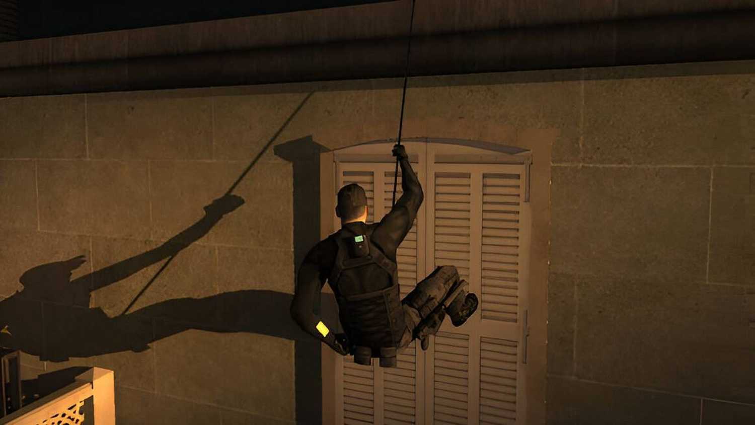 Sam Fisher in Tom Clancy's Splinter Cell.
