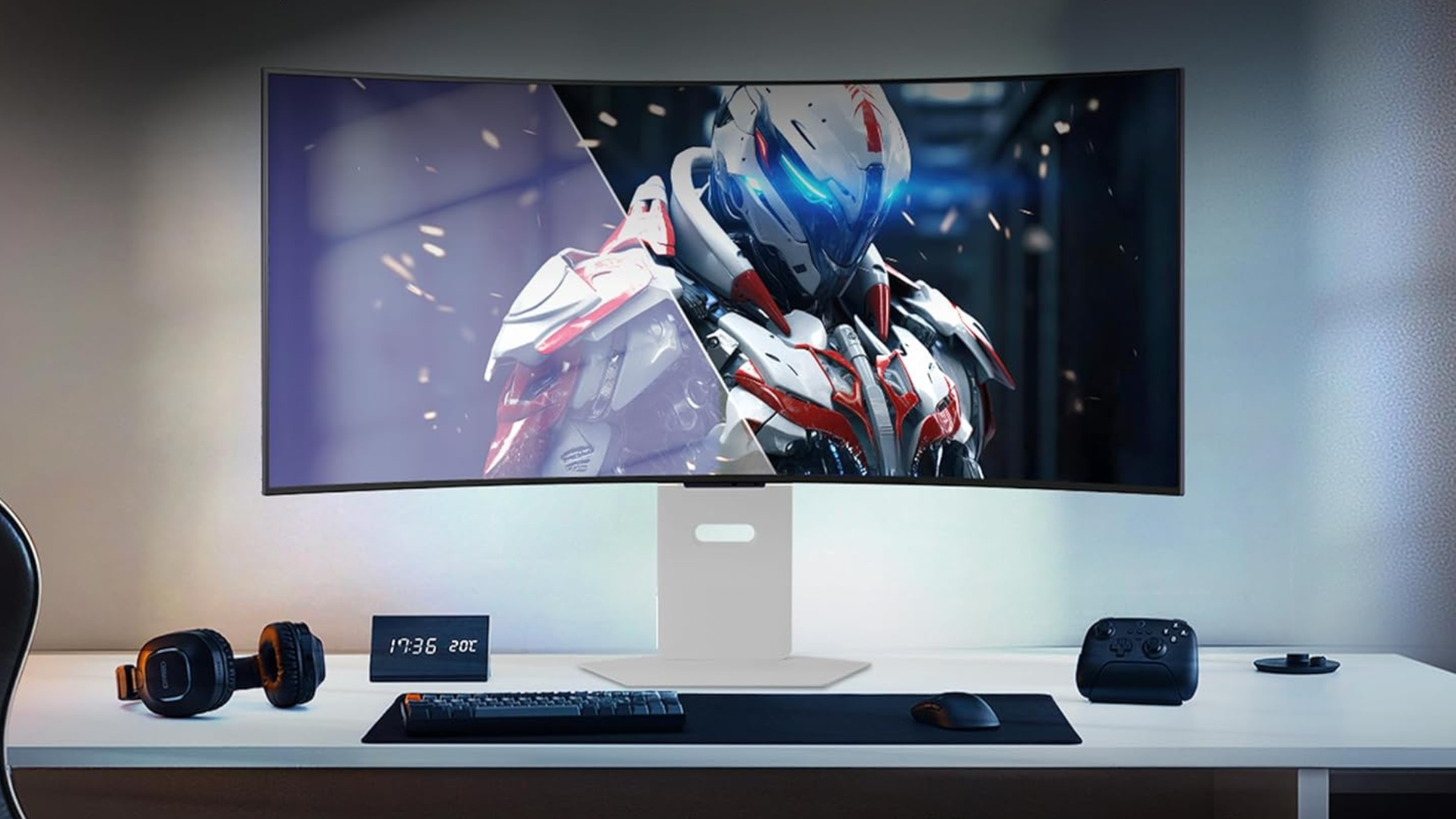 Take over $700 off this sleek LG 34-inch OLED gaming monitor as it