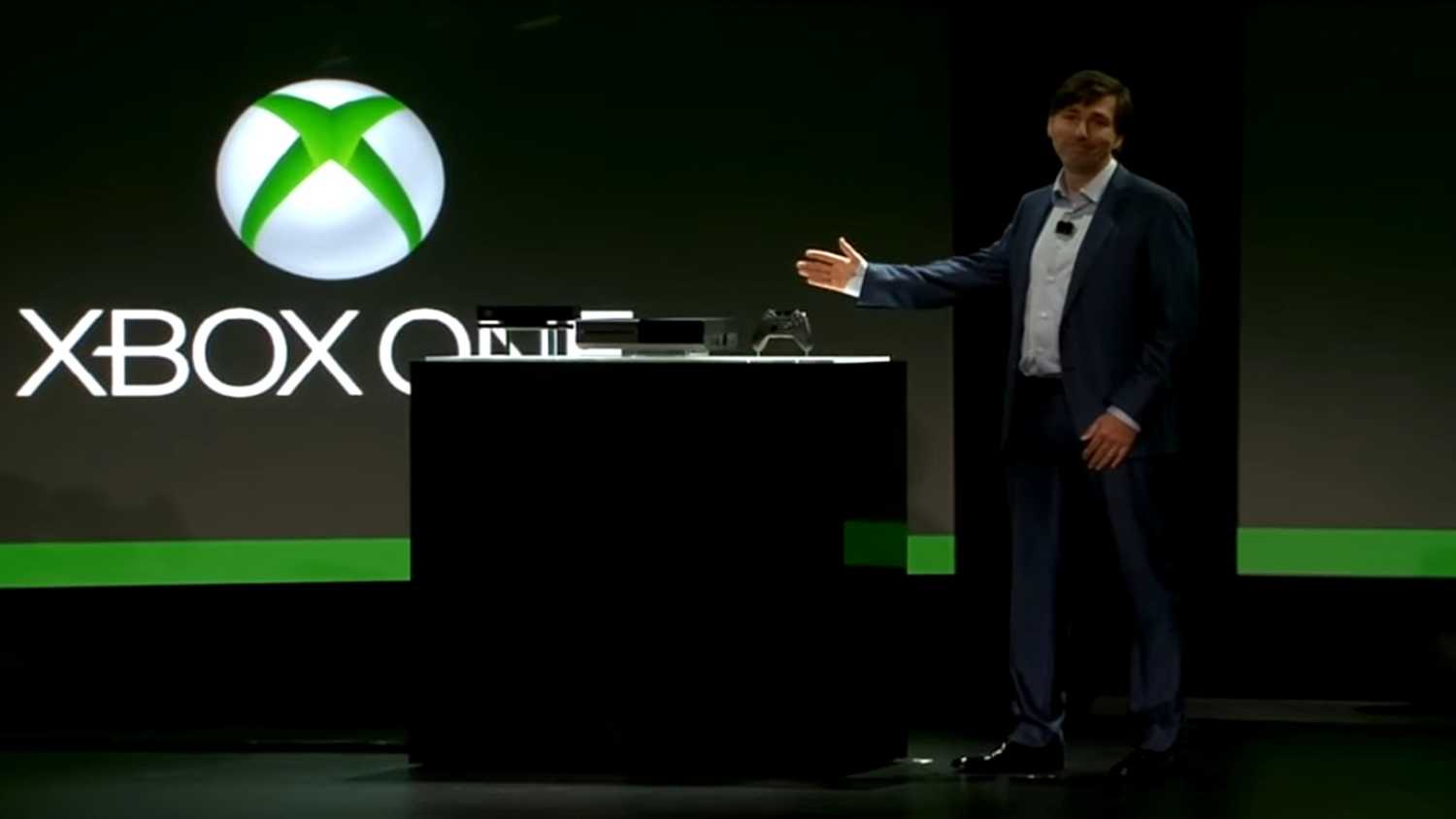 A screenshot of the Xbox One reveal