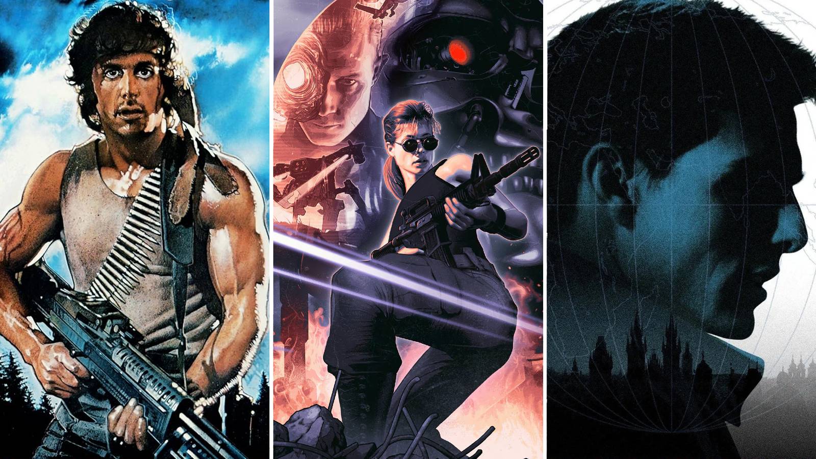 Iconic Action Films I want these 3 iconic action movies to get the Terminator 2D: No Fate ...