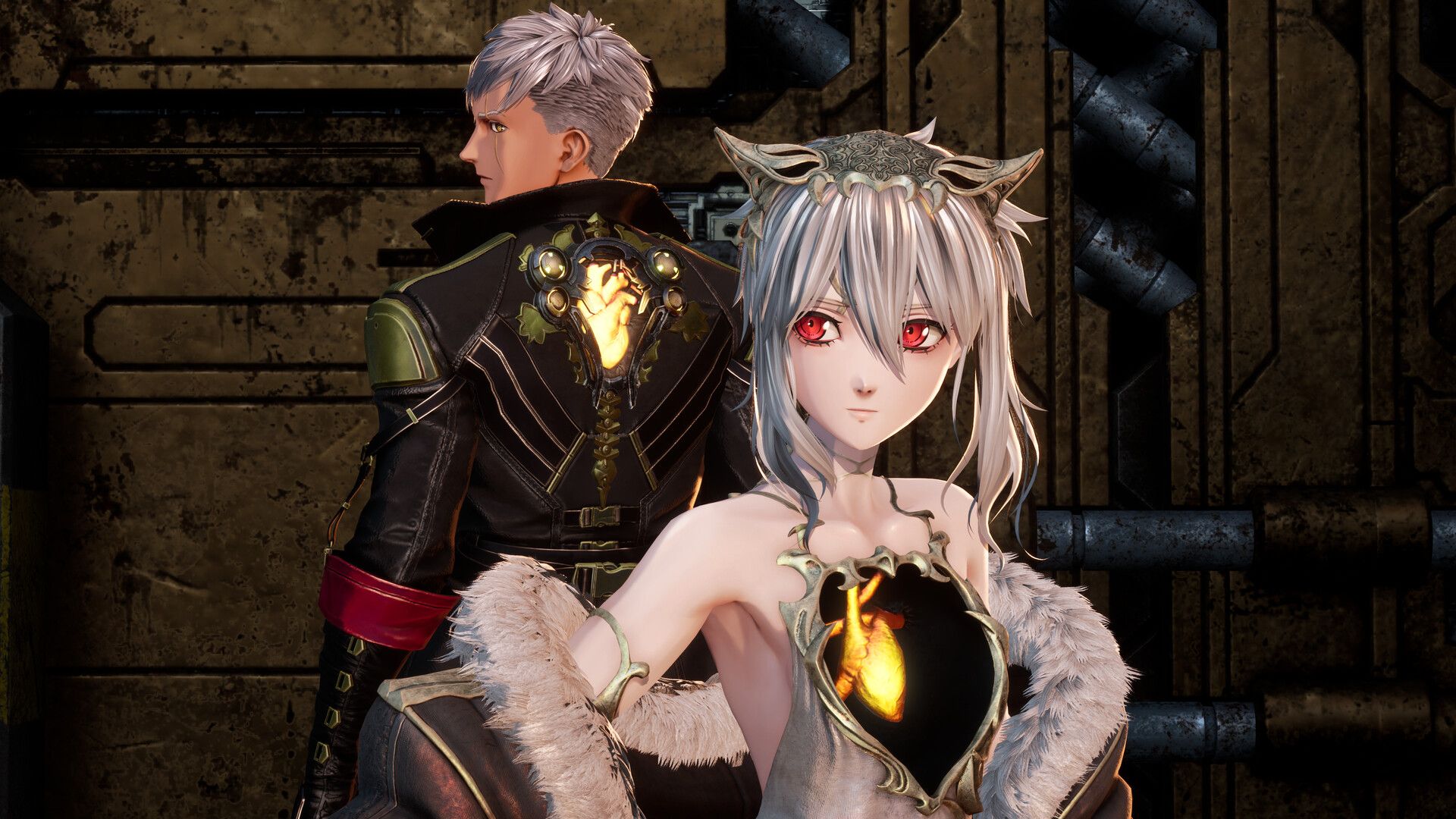 Two of the main characters from Code Vein 2
