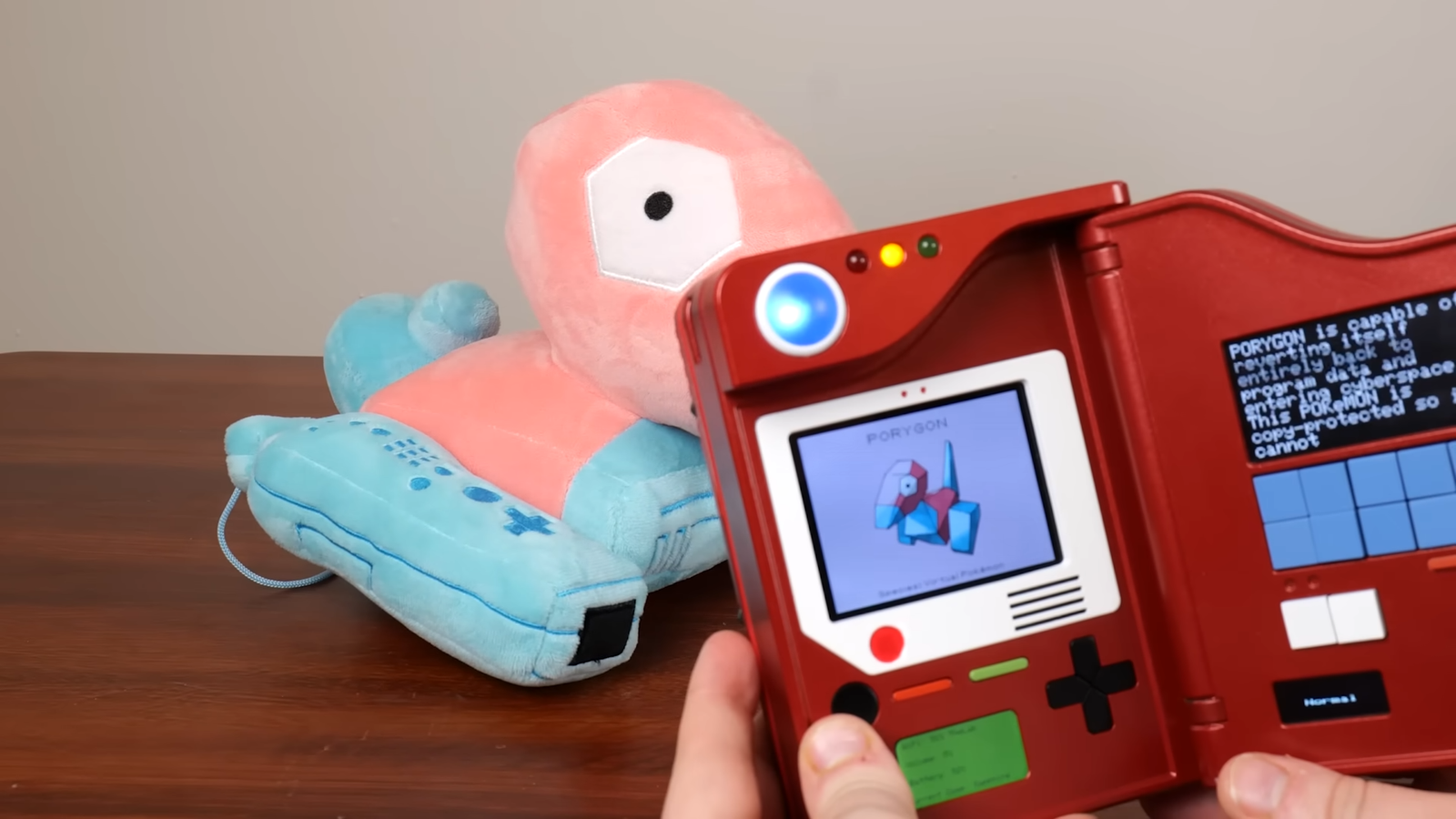 Someone built this fully-functional PokeDex that's every 90s kid's dream