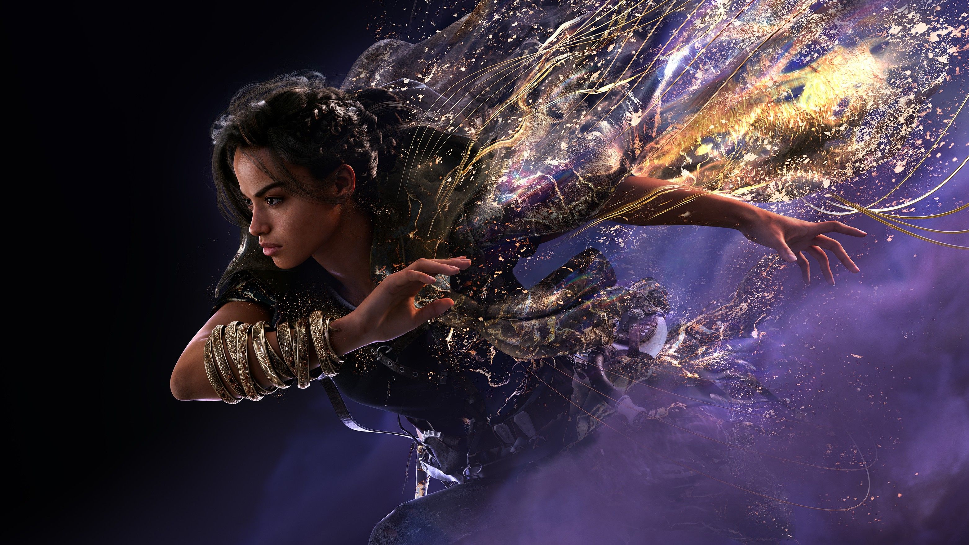 Key art featuring Frey from Forspoken