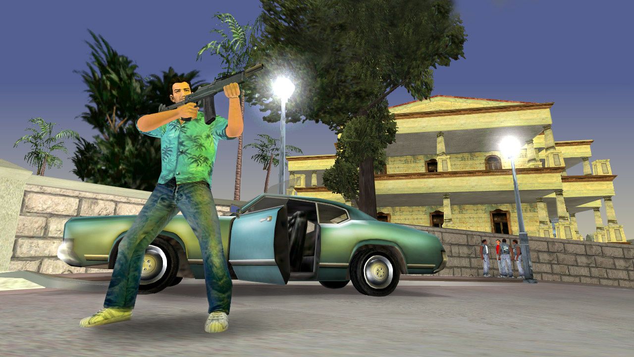 The browser version of GTA: Vice City has been hit with a DMCA