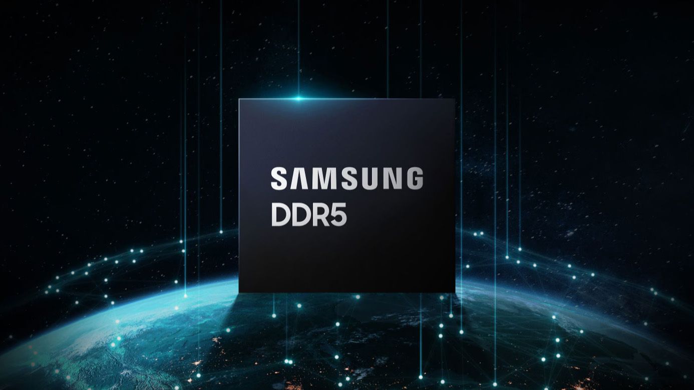 A render of Samsung DDR5