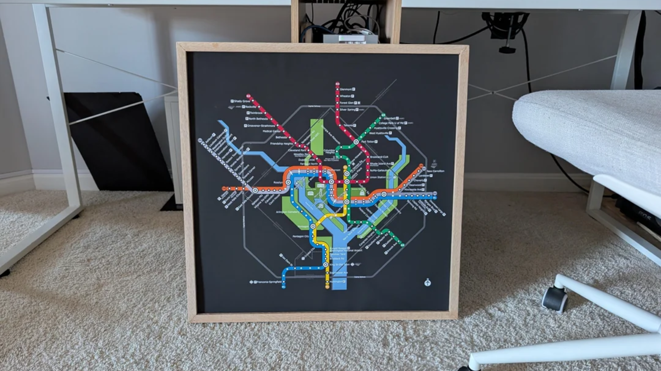 This awesome live map of the Washington Metro makes for a cool Raspberry Pi project