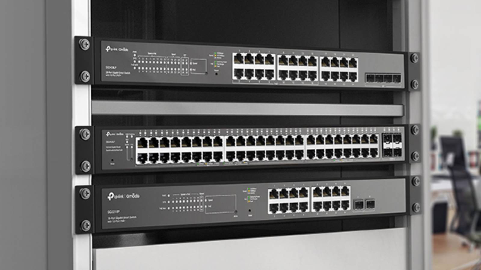 Massive Computer Switch Change your home lab forever with this 24-port PoE Gigabit switch with ...