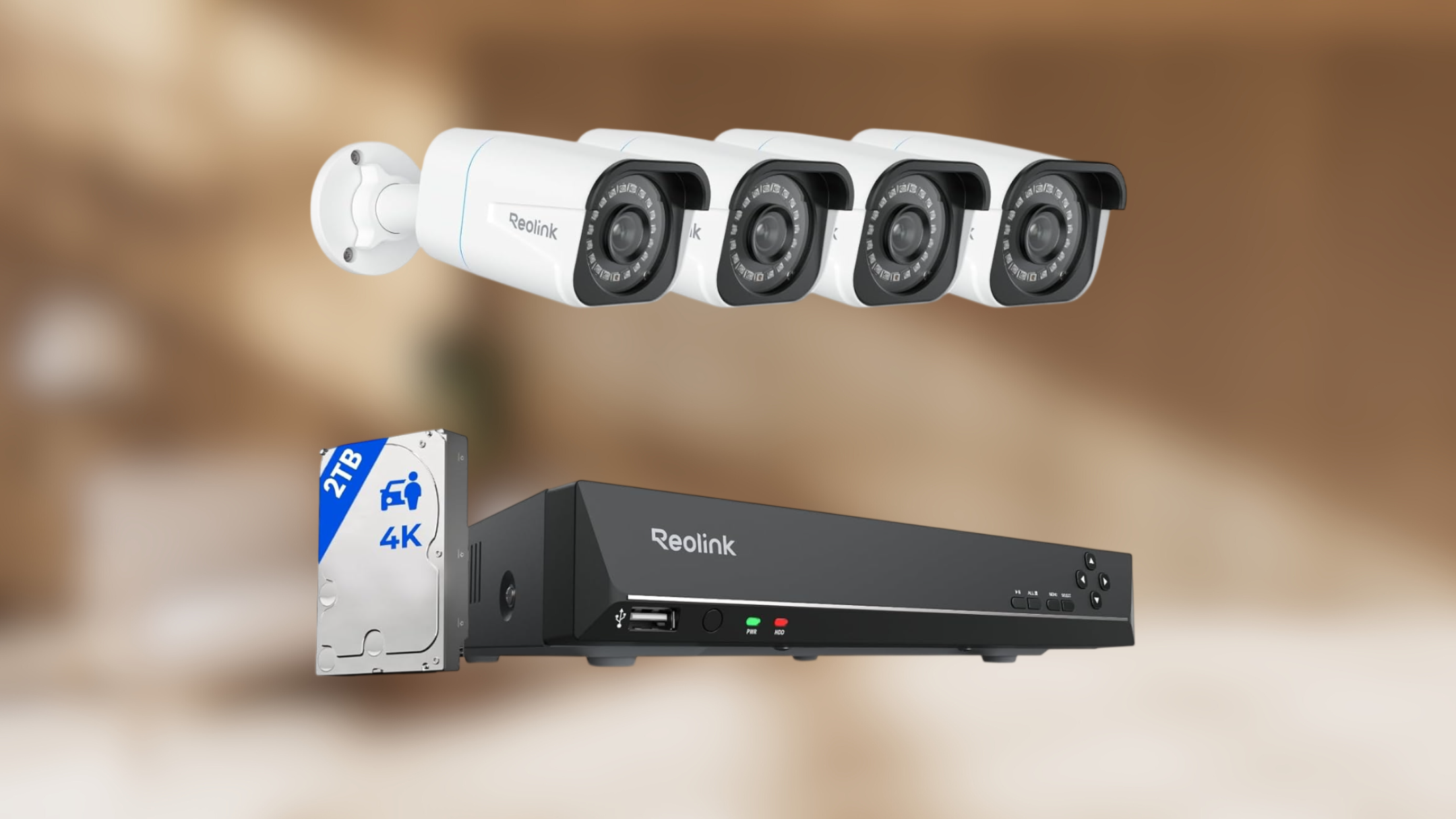 REOLINK 4K Security Camera System