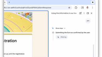 Gemini submitting a form once confimed by user-1