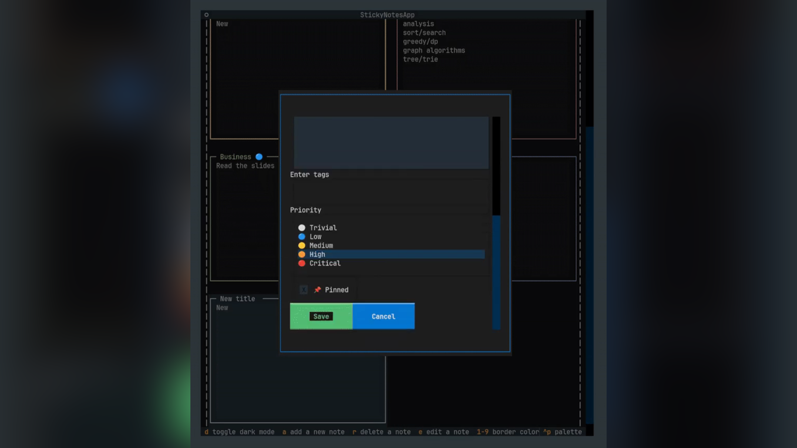 Someone made a sticky notes app within the Linux terminal, and you can ...